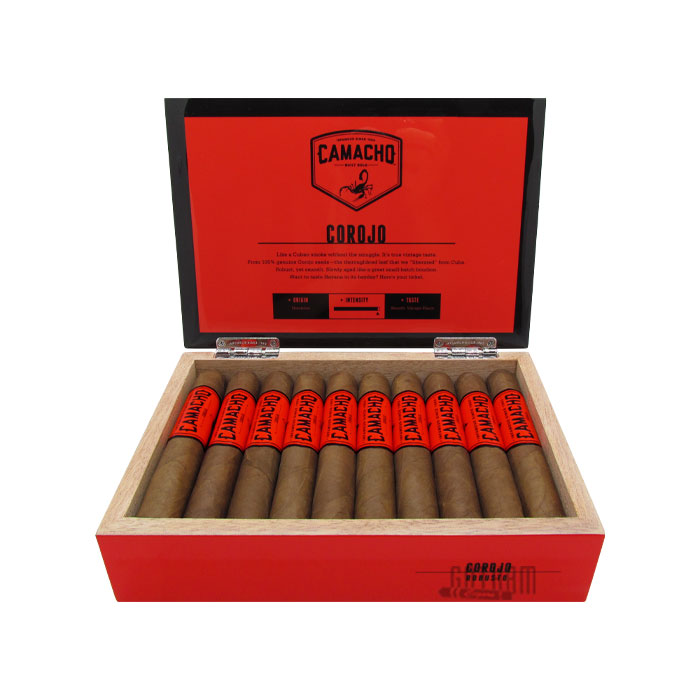 [Camacho]    Camacho Corojo Robusto  20pk