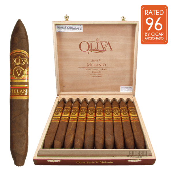 [TOVE040] Oliva-Serie V Melanio (10)-6-1/2X54 FIGURADO