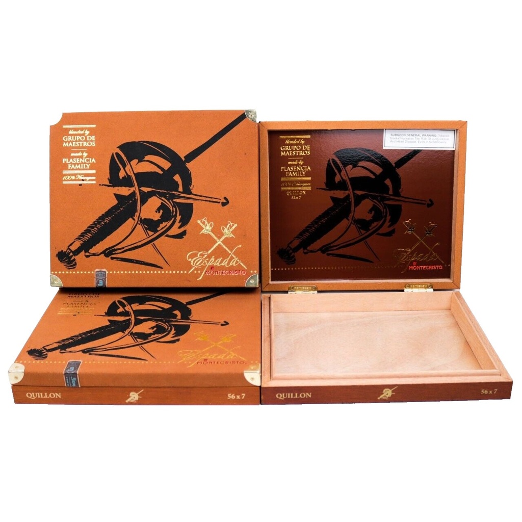 [0068-003] Montecristo Espada-Quillion-56 x 7-Box of 10