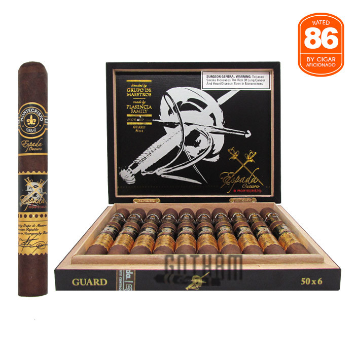 [5029-041] Montecristo Espada Oscuro-Guard-50 x 6-Box of 10